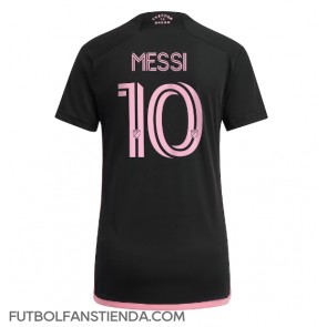 Inter Miami Lionel Messi #10 Segunda Equipación Mujer 2023-24 Manga Corta
